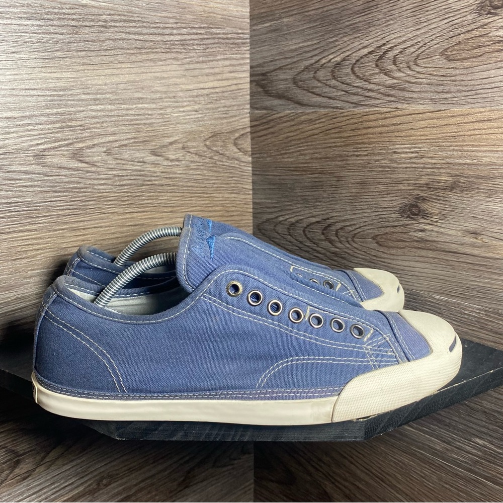 Men's Blue Canvas Sneakers